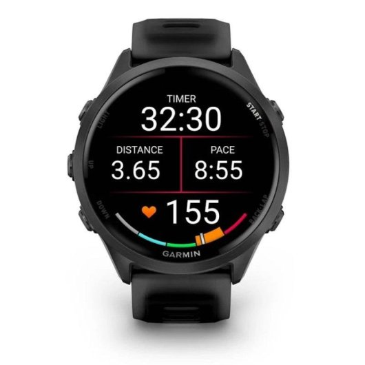 Garmin Forerunner 570 Bluetooth GPS 47mm Negro Silicona Resistente Agua 5ATM SpO2 Pulsómetro