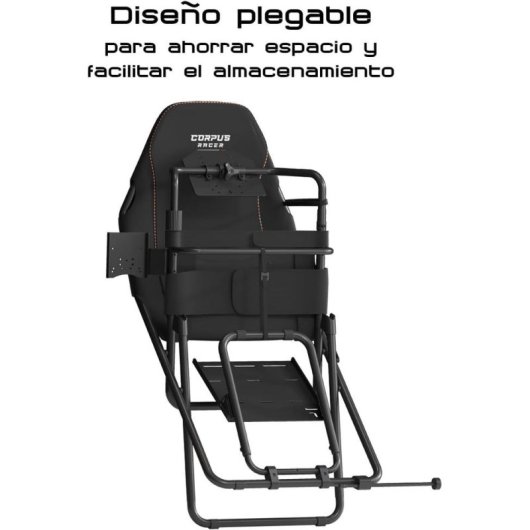 Cockpit Simracing Indeca Corpus Racer GTR Plegable Ajustable