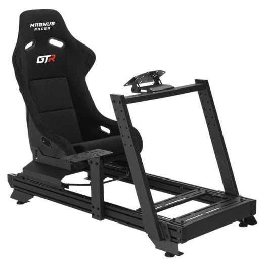 Cockpit Simracing Magnus Racer GTR Indeca con Asiento Ajustable