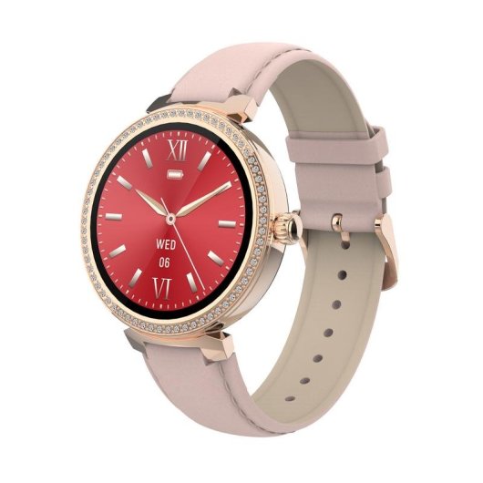 Denver SWC-342RO Bluetooth 1,2" Rosa Talla Única IP67 SpO2 Pulsómetro Tensiómetro