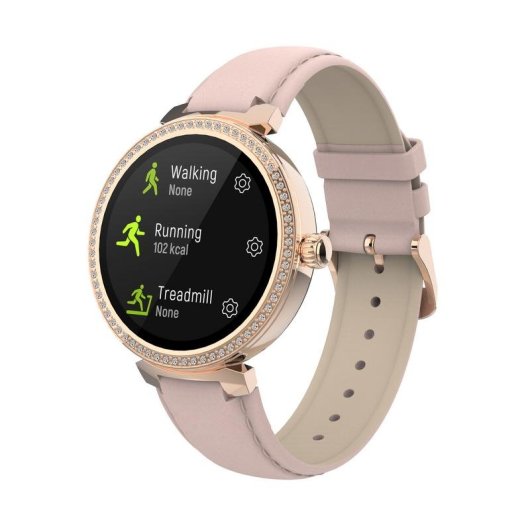 Denver SWC-342RO Bluetooth 1,2" Rosa Talla Única IP67 SpO2 Pulsómetro Tensiómetro