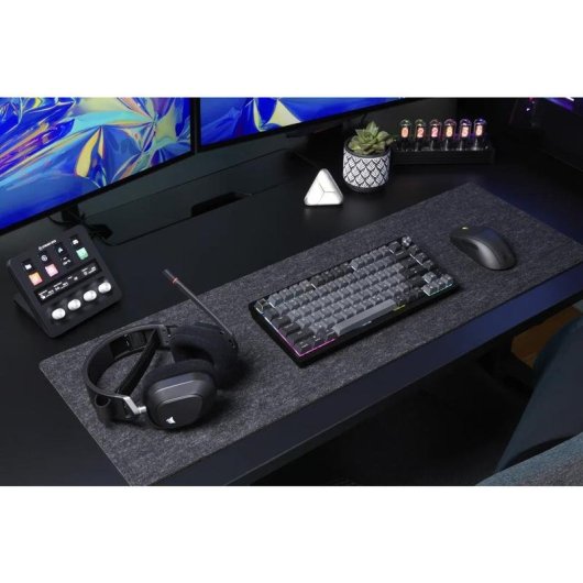 Teclado Corsair K65 PLUS Wireless mecánico 75% RGB QWERTZ negro