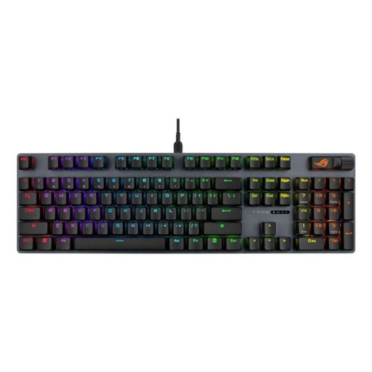 Tastiera Asus ROG Strix Scope II X completa con LED RGB e poggiapolsi