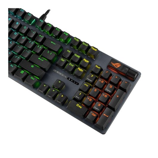 Tastiera Asus ROG Strix Scope II X completa con LED RGB e poggiapolsi