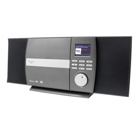 Grabadora Soundmaster ICD1010AN 10 W FM Gris