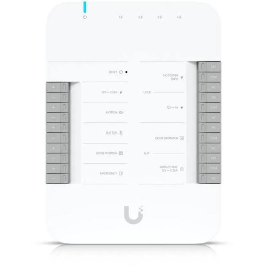 Control de Acceso Ubiquiti Door Hub Tarjeta 1 Usuario PoE y Ethernet