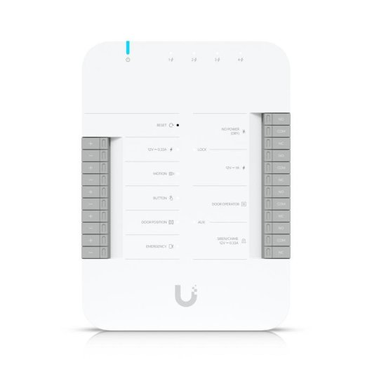 Control de Acceso Ubiquiti Door Hub Tarjeta 1 Usuario PoE y Ethernet
