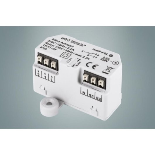 WLAN-Relais Homematic IP HmIP-FBL Weiß 180 m Rollladensteuerung Zigbee