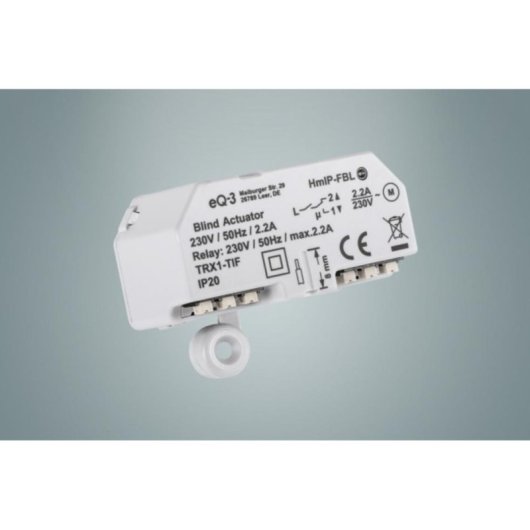 WLAN-Relais Homematic IP HmIP-FBL Weiß 180 m Rollladensteuerung Zigbee