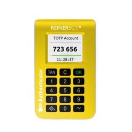 Zutrittskontrolle Reiner SCT Authenticator Mini Schlüsselanhänger 1 Benutzer SHA Algorithmen