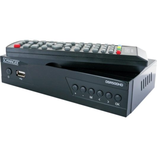 Descodificador Schwaiger DSR500HD Full HD Cable Negro