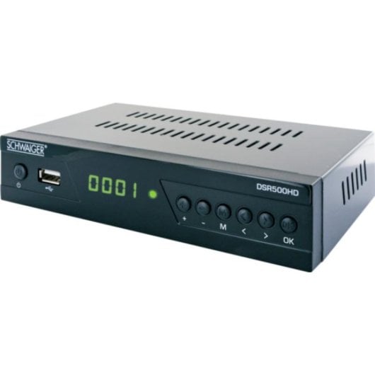 Descodificador Schwaiger DSR500HD Full HD Cable Negro