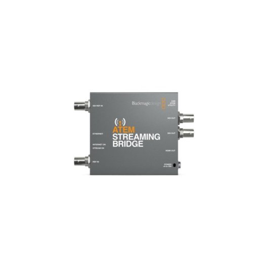 Convertidor de vídeo activo Blackmagic Design ATEM Streaming Bridge Gris