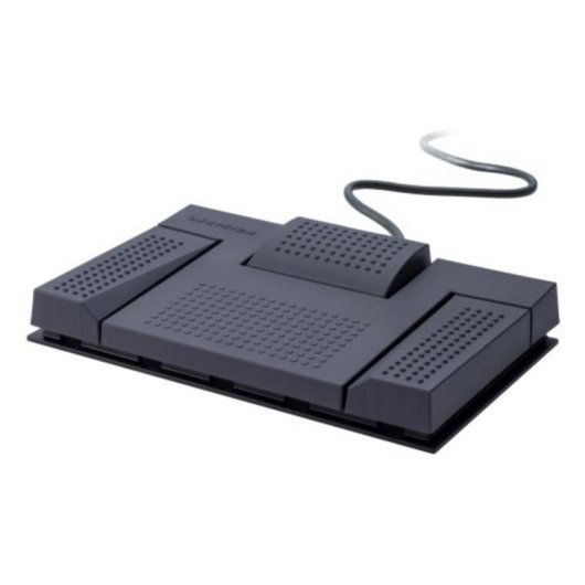 Pedal USB Olympus RS28N Gris 3 Boutons 1,8 m