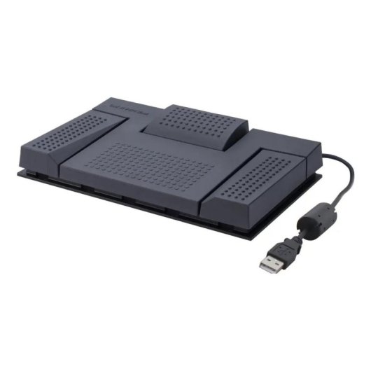 Pedal USB Olympus RS28N Gris 3 Boutons 1,8 m