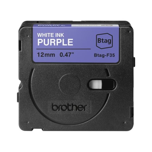 Cintas pour imprimantes d'étiquettes Brother BTAG-F35 12 mm x 4 m