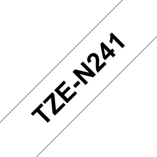 Cinta para impresora de etiquetas Brother TZE-N241 no laminada 1,8 cm x 8 m
