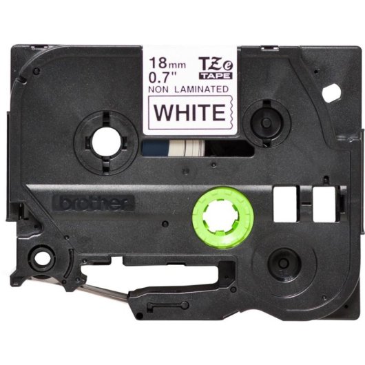 Cinta para impresora de etiquetas Brother TZE-N241 no laminada 1,8 cm x 8 m