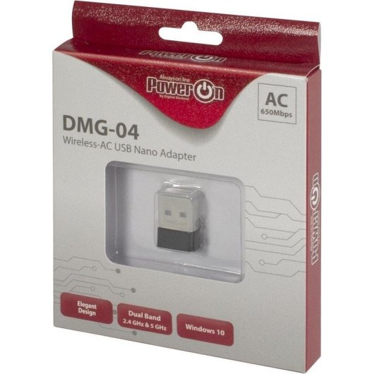 Tarjeta de Red Inter-Tech DMG-04 USB 2.0 Inalámbrica WLAN 433 Mbit/s