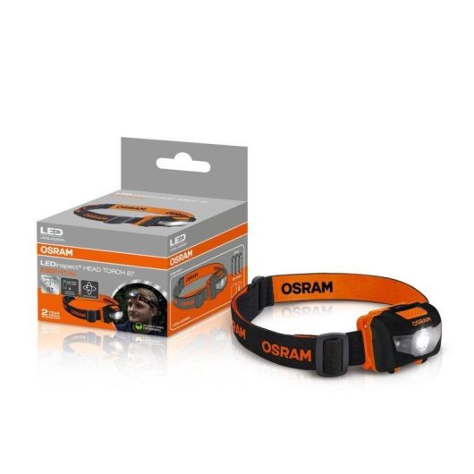 Linterna de cabeza Osram LEDinspect Head Torch 87 Essential 87 lúmenes 4 modos