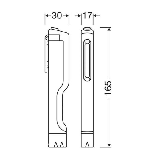 Lanterna tascabile Osram Ledinspect Pocket 110 Essential LED COB