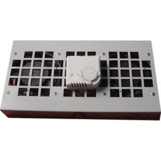 Unidad de ventilador de techo Digitus para armario mural 19" 483 mm 2 ventiladores gris