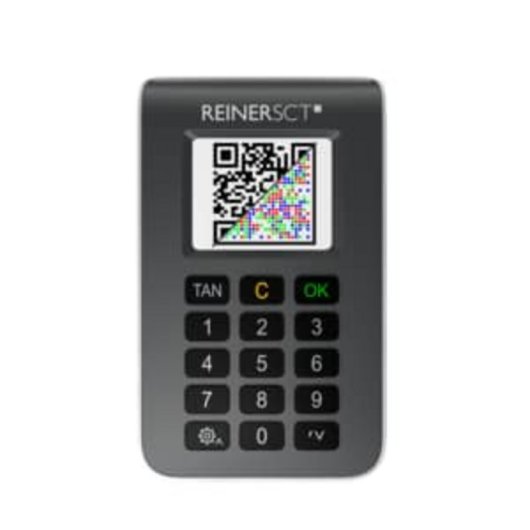 Generador de Números de Autenticación Reiner SCT tan Jack photo QR Negro