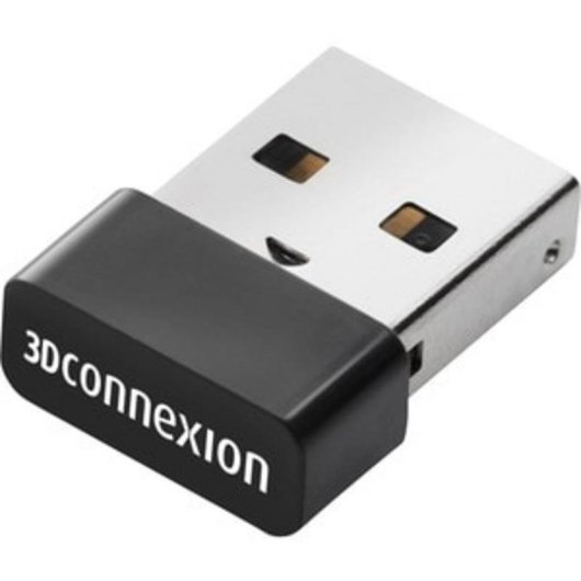 Tarjeta de Red 3Dconnexion 3DX-700069 USB RF inalámbrico Negro Alámbrico