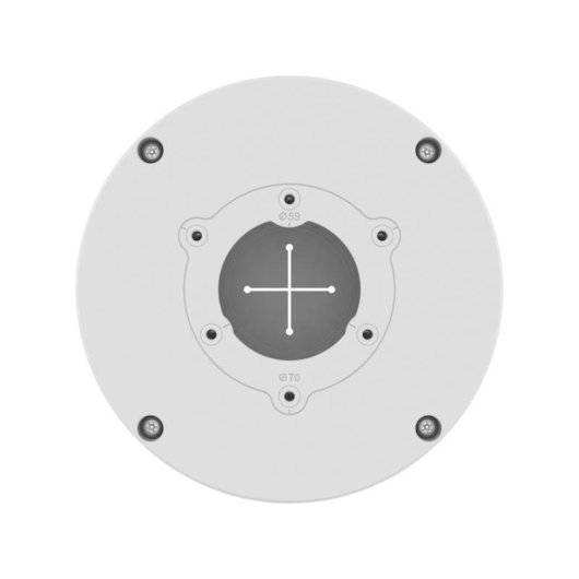 Scatola di Collegamento Hanwha SBO-140BW Bianco Alluminio