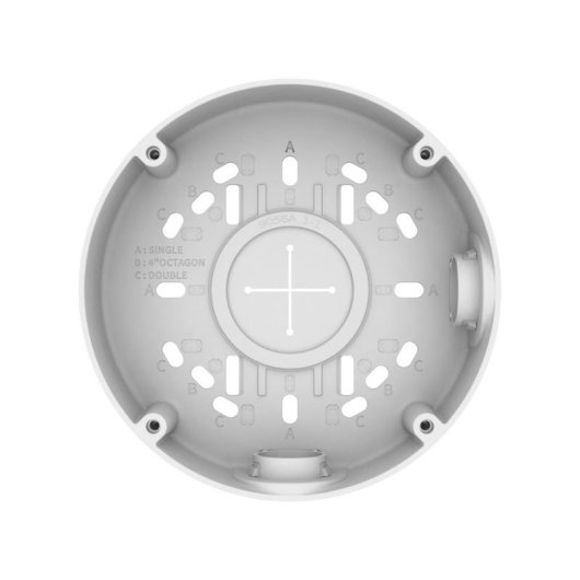 Scatola di Collegamento Hanwha SBO-140BW Bianco Alluminio