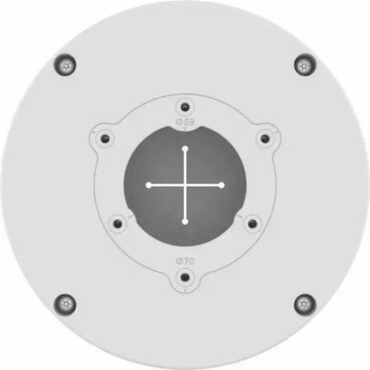 Scatola di Collegamento Hanwha SBO-140BW Bianco Alluminio