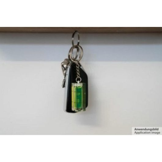 Llavero de anilla Kabelmeister TOOL-003-2 Plata Transparente Amarillo Rectángulo 2 piezas