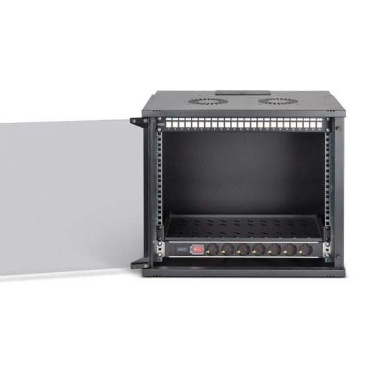 Armario Rack Digitus SOHO Pro 9U 483 mm (19") Pared Negro