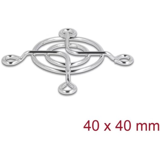 Gabinetto per ventola metallico Delock per 40mm
