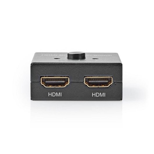 Conmutador de Vídeo Nedis VSWI3482AT HDMI 4K Ultra HD 3 Puertos