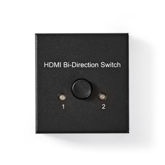 Conmutador de Vídeo Nedis VSWI3482AT HDMI 4K Ultra HD 3 Puertos