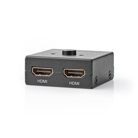 Conmutador de Vídeo Nedis VSWI3482AT HDMI 4K Ultra HD 3 Puertos
