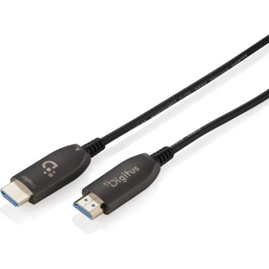 Digitus Hybrid-Glasfaser HDMI AOC Kabel 60 m 8K 60 Hz 48 Gbps