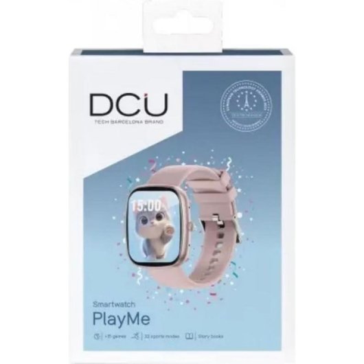 DCU Tecnologic Junior Play Me Bluetooth 1,83" LCD Rosa Einheitsgröße Fitness Schwimmen