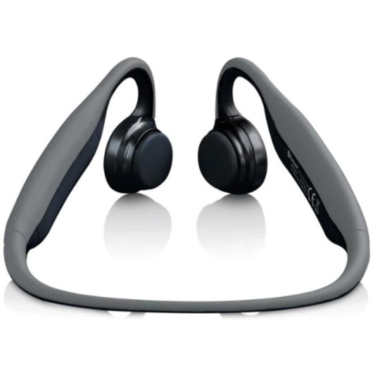 Auriculares Lenco HBC-200GY sans fil Bluetooth sports avec protection IPX5 noirs