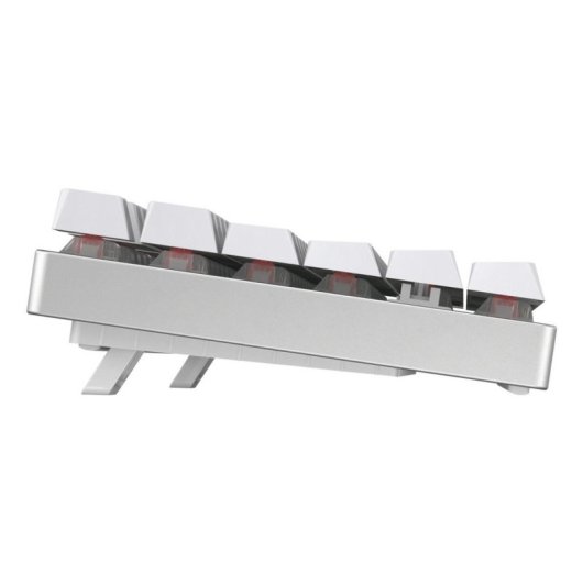 Teclado CHERRY MX 8.2 TKL mecánico inalámbrico y RGB blanco QWERTZ