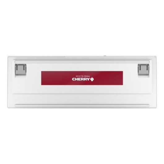 Teclado CHERRY MX 8.2 TKL mecánico inalámbrico y RGB blanco QWERTZ