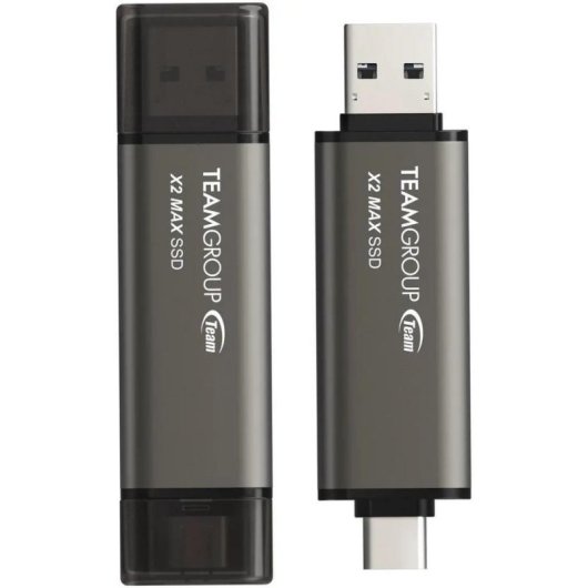 Festplatte Team Group X2 MAX DRIVE 1TB SSD USB 3.2 Gen2 Dual Interface 1000MB/s