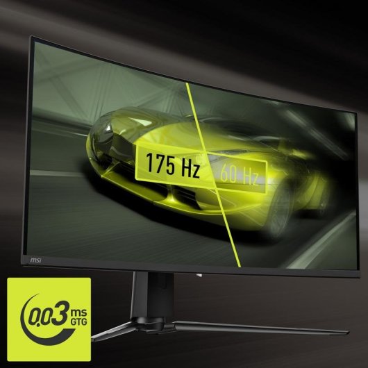 Écran PC MSI MAG 341CQPDE 34" UltraWide Quad HD 175Hz QD-OLED Courbe HDR400 Hauteur réglable
