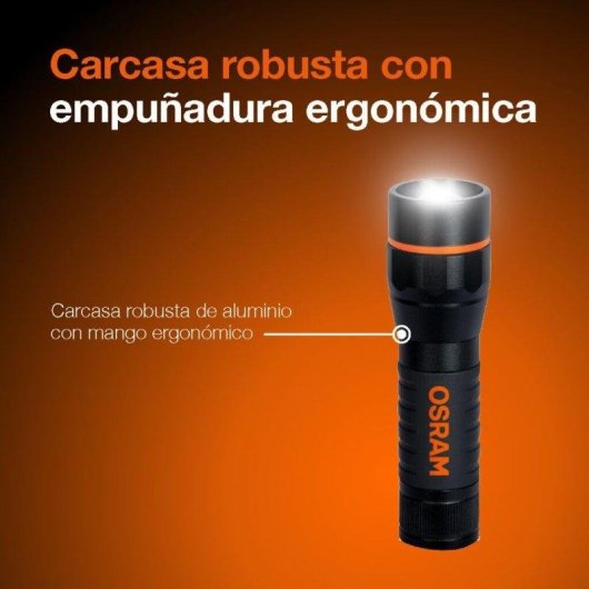Linterna LED Osram LEDinspect Torch 450 Essential con Zoom y 3 Modos