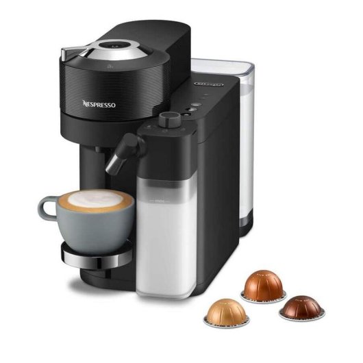 Cafetera de Cápsulas DeLonghi Nespresso Vertuo Lattissima 1,6 L 20 Bares con espumador externo