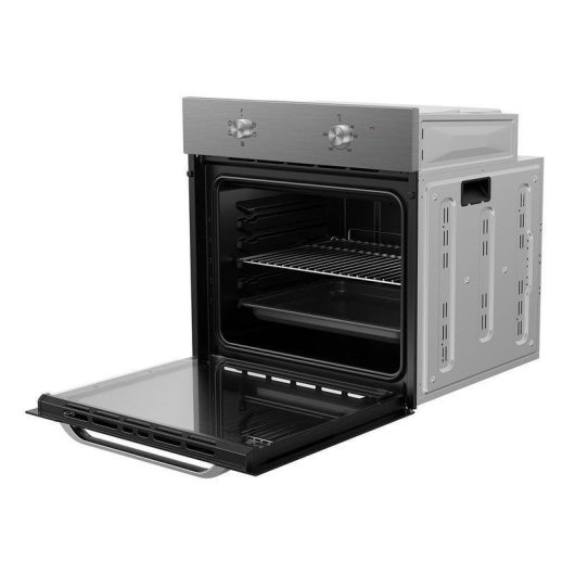 Horno Integrable Grill Chef 70L 60cm Limpieza Manual A con Grill Acero Inoxidable