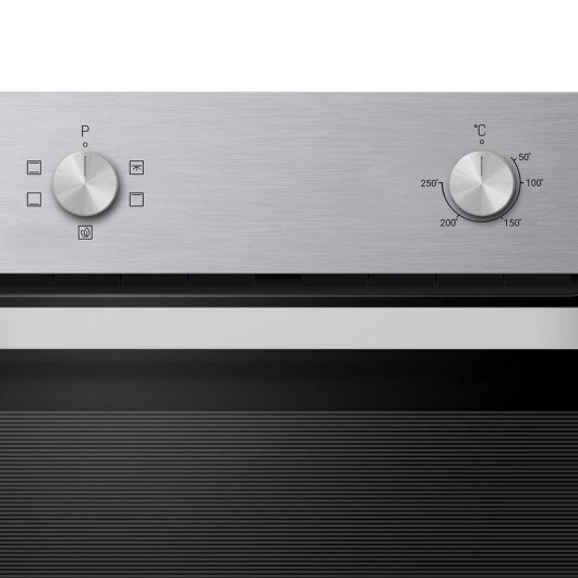 Horno Integrable Grill Chef 70L 60cm Limpieza Manual A con Grill Acero Inoxidable