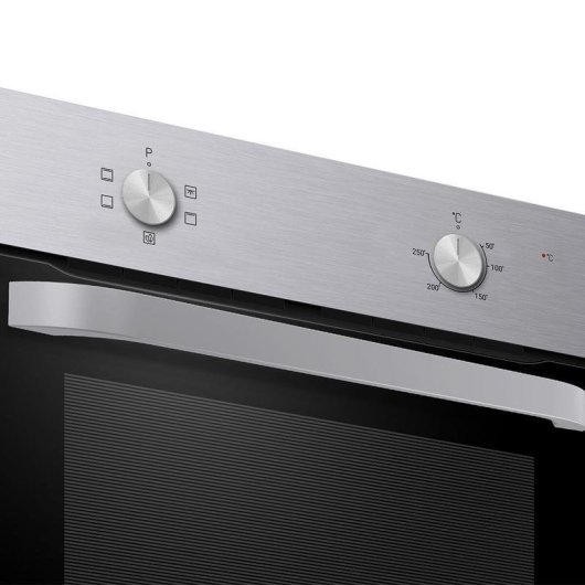 Horno Integrable Grill Chef 70L 60cm Limpieza Manual A con Grill Acero Inoxidable