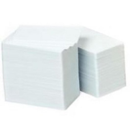 Weiße PVC-Karten Zebra 800050-167 500 Stück